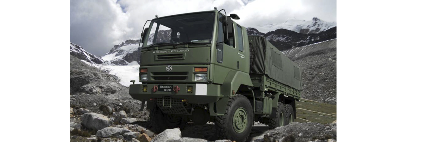 Вантажівка Ashok Leyland Stallion 6x6